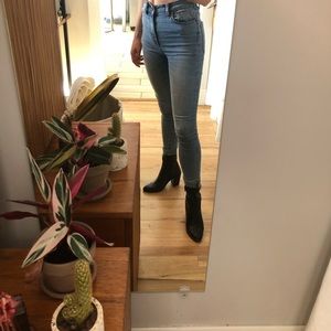 Crosswalk PICO leather booties